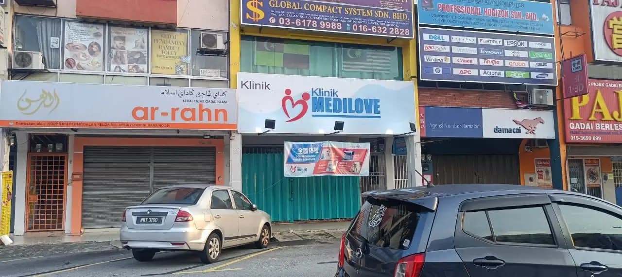 Klinik Medilove Sri Gombak mudah dijangkau