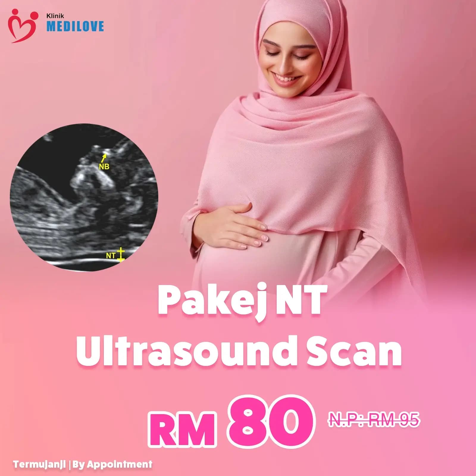 Klinik Medilove Sri Gombak Health Screening Package: [NT Scan] Imbasan NT